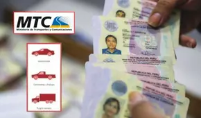 MTC informa sobre qué tipo de vehículos puedes manejar en Perú con la licencia A-1