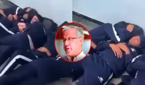 Presidente de FFV denunciado por abuso de autoridad: hizo dormir a jugadores de la selección peruana sub-23 en el suelo