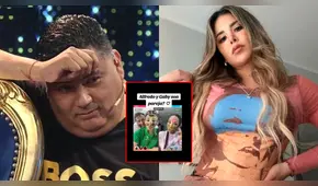 Gabriela Serpa le hace 'fuerte' reclamo en vivo a Alfredo Benavides por no aclarar su relación: "¡No te quedes callado!"