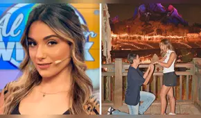Conductora de Willax, Andrea Arana, anuncia su compromiso con su novio tras 6 años de relación: "Creo en el amor"