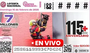 [Lotería Nacional de México] Resultados Sorteo Zodiaco 1692 HOY, 16 de febrero: qué número salió en el premio mayor