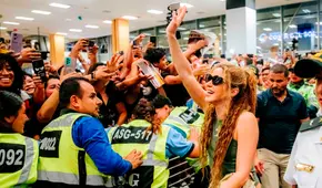 Shakira: "He estado con gran emoción e ilusión para reencontrarme con mi público peruano"