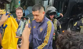 El enorme gesto que tuvo Juan Román Riquelme con los hinchas tras la llegada de Boca Juniors al Perú