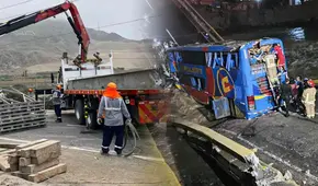 Inician instalación de puente provisional tras tragedia en Chancay: se busca restablecer el tránsito en la zona, según MTC