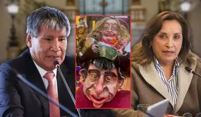 Dina Boluarte: artesano ayacuchano gana concurso de máscaras con trabajo inspirado en Oscorima y la cirugía de la presidenta