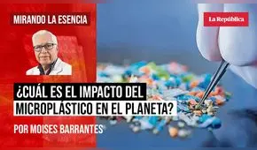 ¿Cuál es el impacto del microplástico en el planeta?, por Moisés Barrantes