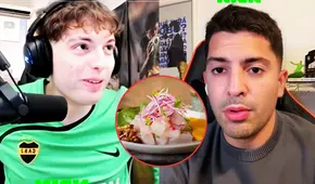 Gaston Edul, periodista y streamer argentino, sorprende a Davoo Xeneize por su conocimiento sobre la comida peruana: "Es la mejor de Sudamérica"