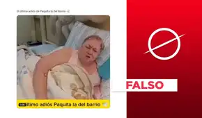 Video no muestra "el último adiós" de la cantante mexicana Paquita la del Barrio