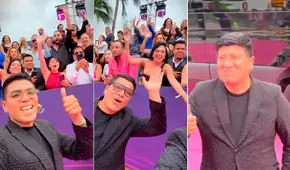 ¡Arriba, Perú! Líderes del Grupo 5 llegaron a Premios Lo Nuestro 2025 y fueron ovacionados por el público