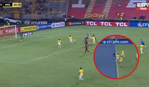 ¡Se salvó Melgar! Gonzalo Lencina marcó un golazo, pero fue anulado por offside y el Dominó sigue ganando 1-0 por la Copa Libertadores