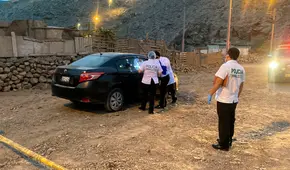 Doble crimen en Pachacámac: hombre y mujer son asesinados de 10 disparos al interior de un auto