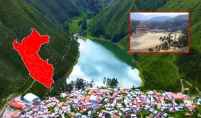 El misterio de la laguna en Perú que se seca cada año y oculta un campo de fútbol bajo sus aguas: está a 6 horas de Lima