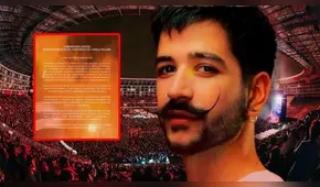 Concierto de Camilo en Lima es reprogramado por decisión del IPD: "Nuestra promotora cumplió oportunamente"