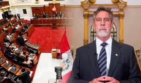 Francisco Sagasti: expresidente acudirá a instancias internacionales si es inhabilitado por el Congreso