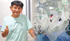 Robot opera a peruano con cáncer de estómago durante 7 horas y le salva la vida: "Me dio bastantes esperanzas"