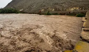Cañete: incremento del caudal del río Mala pone en alerta a varios distritos