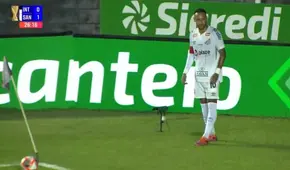 Neymar Jr 'calla' las pifias rivales con espectacular gol olímpico para el Santos en el Campeonato Paulista