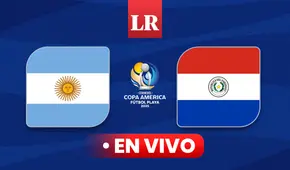 Argentina pierde 2-1 ante Paraguay y sigue sin convencer en la Copa América de Fútbol Playa 2025