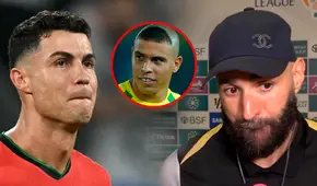Benzema le 'quita grandeza' a Cristiano Ronaldo y deja en claro quién es el mejor del mundo: "Ronaldo, el de Brasil"