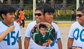Padre e hijo sorprenden en examen de San Marcos con traje de 'El Juego del Calamar': “Siempre acompañándolo en sus sueños” Padre e hijo sorprenden en examen de San Marcos con traje de 'El Juego del Calamar': “Siempre acompañándolo en sus sueños”