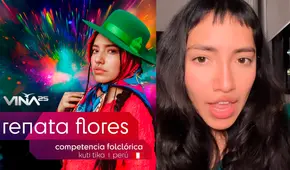Renata Flores confirma su show en Viña del Mar 2025, tras cancelación por apagón: "Aún tienes tiempo para votar" Renata Flores confirma su show en Viña del Mar 2025, tras cancelación por apagón: "Aún tienes tiempo para votar"
