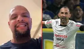 Felipe Melo se rinde a los pies de Hernán Barcos tras gol con Alianza Lima: “¿Quién dice que con 40 años no se puede jugar?” Felipe Melo se rinde a los pies de Hernán Barcos tras gol con Alianza Lima: “¿Quién dice que con 40 años no se puede jugar?”