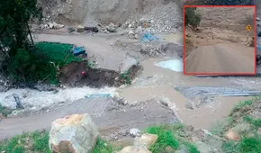 Huancavelica: comunidades quedan aisladas tras derrumbe de puente por aumento del río Chipihuaico