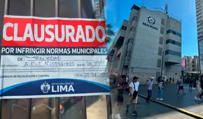 ¿Por qué clausuraron el Real Plaza Centro Cívico? Gerente de Fiscalización de la MML responde