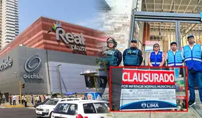 MML clausura Real Plaza Centro Cívico: ¿Cuándo abrirían el centro comercial?