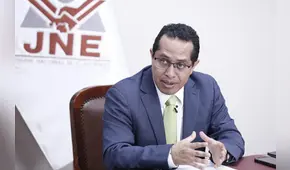 Presidente del JNE evita criticar proyecto de ley que permitiría a Antauro Humala postular a la presidencia en 2026