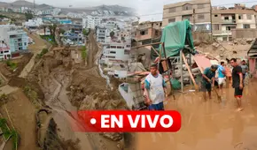 Lluvias y huaicos en Perú: desborde de ríos y bloqueos en la Panamericana Sur
