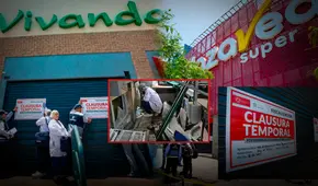 Clausuran Supermercados Vivanda y Plaza Vea en San Isidro por deficiencias sanitarias: heces de roedores, insectos y moho