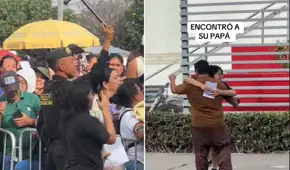 Postulante a la UNMSM se olvida su DNI minutos antes del examen de admisión y policía trata de ayudarla Postulante a la UNMSM se olvida su DNI minutos antes del examen de admisión y policía trata de ayudarla