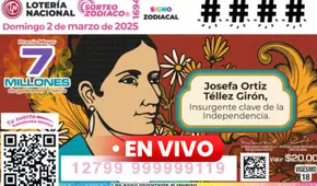 Resultados Sorteo Zodiaco Especial EN VIVO HOY, 02 de marzo Lotería Nacional de México: che los números ganadores del sorteo 1694