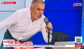 Nicolás Lúcar vive temblor de 5,0 EN VIVO y las imágenes de su set sacudiéndose impactan: “¡Esto es un terremoto!”