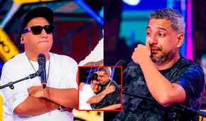 Jorge Luna y Ricardo Mendoza lloran en vivo al despedirse de ‘El Cojo’ en ‘Hablando Huevadas’