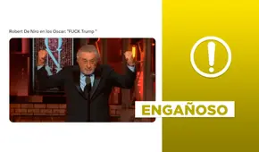 Robert De Niro no insultó a Donald Trump en la gala de los Premios Oscar 2025