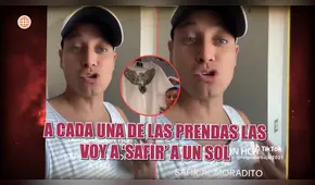 Luigui Carbajal sorprende al rematar a S/1 todos sus vestuarios de Skándalo: "Sería innecesario guardarlo"