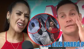 Dorita Orbegoso tiene tenso reencuentro con Luigui Carbajal tras polémica por separación: "No significa nada para mí"