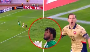 Carlos Cáceda pasó de héroe a villano: portero de Melgar cometió penal y Cerro anotó el 1-0