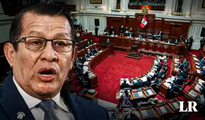 Congreso blinda a Eduardo Salhuana y rechaza censurarlo pese a viaje a China en medio de caso de presunta red de prostitución Congreso blinda a Eduardo Salhuana y rechaza censurarlo pese a viaje a China en medio de caso de presunta red de prostitución