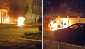 Explosión de caja de luz en Jesús María causa incendio y deja sin servicio a varias cuadras