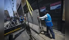 En total 1.334 almacenes clandestinos han sido sancionados o clausurados en el Cercado de Lima