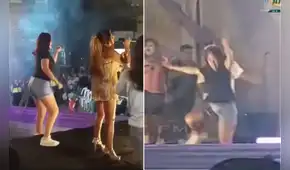 Fan sufre aparatosa caída tras subirse al escenario en show de Ada Chura en Tacna: fue auxiliada en ambulancia Fan sufre aparatosa caída tras subirse al escenario en show de Ada Chura en Tacna: fue auxiliada en ambulancia