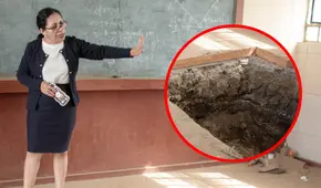 Petróleo brota en escuela de Talara, Estado evade dar una solución