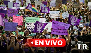 Marcha 8M en vivo y en directo en México: miles se manifiestan por los derechos de las mujeres
