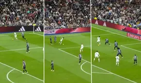 ¡Hizo lo que quiso! Vinícius anotó sensacional gol para el Real Madrid tras llevarse a toda la defensa del Rayo Vallecano