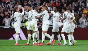 ¡Fue triunfo en el Bernabéu! Real Madrid superó 2-1 al Rayo Vallecano y es líder de LaLiga junto al Barcelona