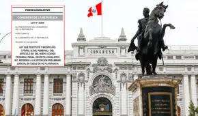 Congreso promulga ley que restituye la detención preliminar en casos de no flagrancia