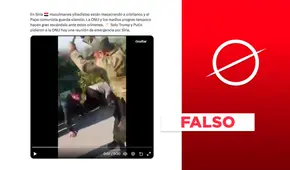 Es falso que el papa Francisco y la ONU no alerten sobre las matanzas a cristianos en Siria